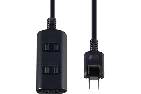 エルパ(ELPA) 扉付タップラン 電源タップ 延長コード 125V 2m 3個口 ブラック WBT-N3020B(BK)