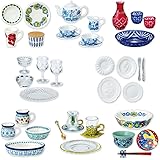 リーメント ぷちサンプルシリーズ あこがれ食器コレクション BOX商品 全8種 8個入り 約H90×W70×D40mm