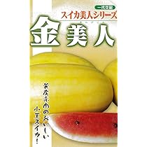 【激安】西瓜寿　アトロフスカミュータント　大群生　巨大株　極上品　最高級品　裏窓 Amazon | フタバ種苗 【一代交配】 西瓜 金美人 (スイカ) 種