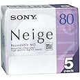 ソニー ミニディスク 80分 5巻パック
