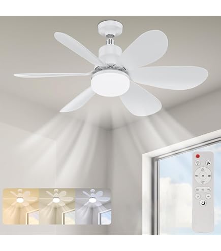 Amazon.co.jp : 【2025新登場・隠れる羽根・節電】LEDシーリングファン