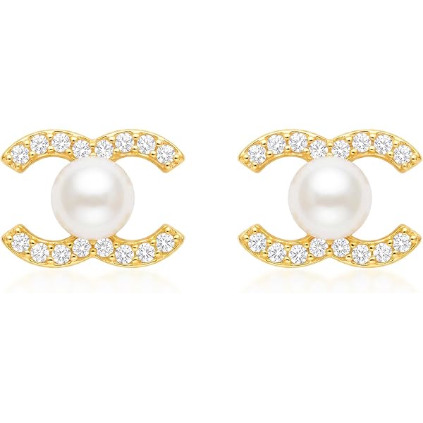 Amazon | [シャネル] ピアス レディース CHANEL AB2434 Y47880