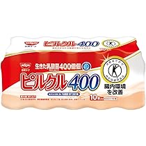 Amazon.co.jp: [冷蔵]日清ヨーク ピルクル 400 乳酸菌飲料 特定