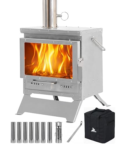 Amazon.co.jp: 角型ガードなし 薪ストーブ【薪ストーブの新保製作所