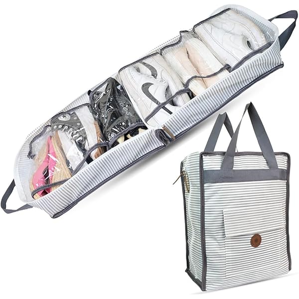 Shoe Bag Padded Sneaker Bag, Sneaker Travel Bags Fit Pairs