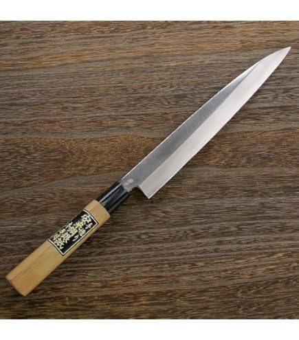 Amazon | 包丁 銀三 ステン 柳刃 240mm 左利き用 | ほんまもん | 柳刃
