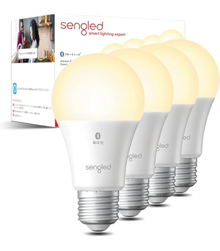 Amazon.co.jp: Wi-Fi接続 Sengled スマート LED電球 e26口金 60w相当