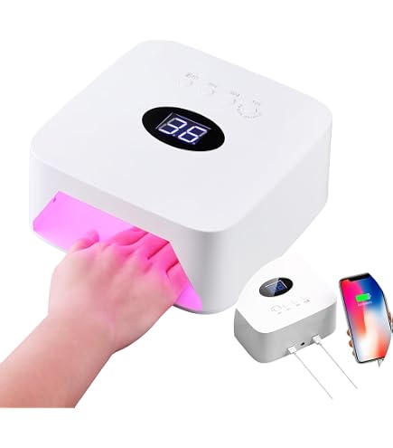 Amazon.co.jp: LED & UV ネイルライト 54W ジェルネイル用ライト uv