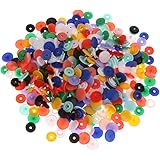 樹脂 スナップ DIY ボタン 衣装 留め具 多色 ポッパー 12.4mm 100セット