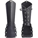 Leather Bracers Leather Arm Guards Medieval Bracers Faux Leather Gauntlet Wristband Wrist Armor Viking Bracer Arm Armor Cuff