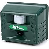 Sumeber 動物撃退器 害獣撃退 アニマルガード 超音波害獣駆除装置｜超音波と警報で動物を撃退！赤外線センサーで自動運転／ ACアダプター・電池両方利用可／ 140坪の効果