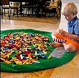 Children's Play Mat-Kathy Toys Storage Bag 60 inch Buddy Toy Organizer (Green) by Kathy