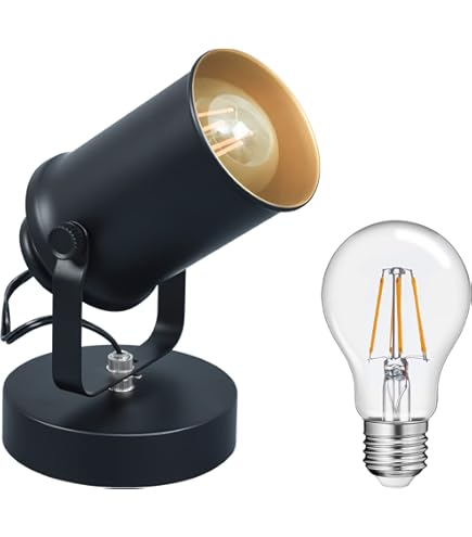 Amazon.co.jp : YC LED スポットライト コンセント 卓上 12W 間接照明