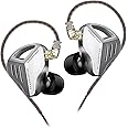 LINSOUL KZ ZVX 1DDインナーイヤーイヤホン 10mmダイナミックドライバーが搭載されて リケーブル可能 3.5mmプラグと0.75mm2pinコネクタを搭載 重低音 人間工学に基づいて設計 専用なチューニングテクノロジーを採用 駆動や