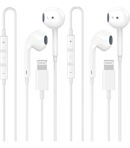 Amazon.co.jp: Apple MFi認定有線ヘッドフォンイヤホンiPhoneイヤホン