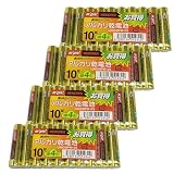 単４形 アルカリ乾電池 10本×4パック LR03MPM10S (40本, 単4形)