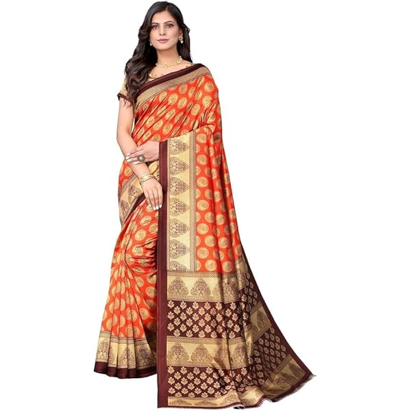 インド　絹サリーにかすり柄　1930年代