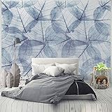 bzdhwwhフォト壁紙モダン抽象リーフアート壁画寝室リビングルームソファ壁ホームデコレーションバックドロップ布PapelデParede 3d Sala 6917562923811