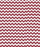 SheetWorld Fitted Sheet (Fits BabyBjorn Travel Crib Light) - Red Chevron Zigzag - Made In USA by she