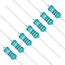 Amazon | KOA 金属皮膜抵抗器 MFS1/4シリーズ 499kΩ 0.25W ±1％ MFS1