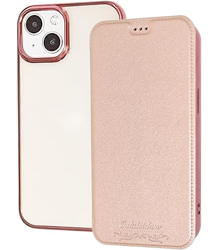 Amazon.co.jp: iphone14 ケース 手帳型 可愛い ソフトカバー 押し型の