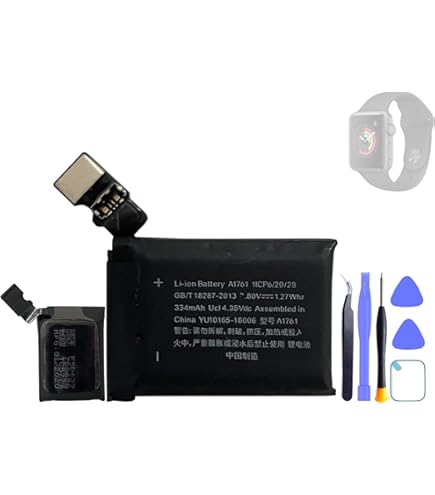 Apple - Apple Watch 3 GPS バッテリー97% 38mm 美品 Apple Watch Series 3 38mm バッテリー GPS 262mAh A1847