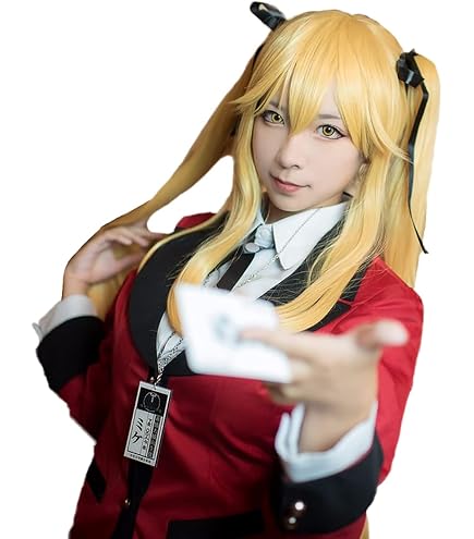 Amazon.co.jp: 賭ケグルイ 桃喰 綺羅莉 コスプレウィッグ 専用ネット付