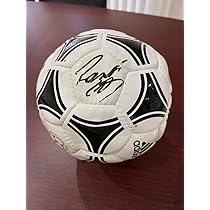 Amazon.co.jp: ロベルトカルロス直筆サイン入り サッカーボール  