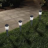 Pure Garden 50-19 Solar Modern Pathway Lights (Set of 24) [並行輸入品]