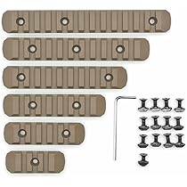 RUNGUN Rail Glove 実物 レザー m-lok keymod Amazon | 良品武品 M-LOK & KEYMOD 両方対応 20mm レイルセクション 6