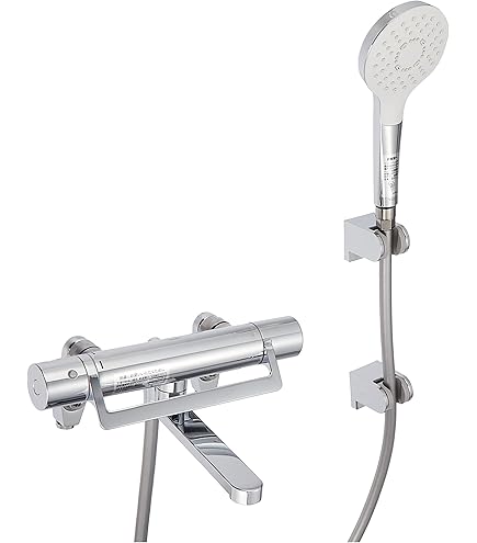 Amazon | TOTO シャワーバー 壁付サーモスタット混合水栓（シャワー