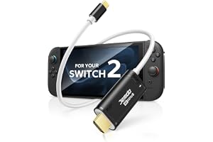 JEMDO Switch 2 ドック付き HDMI変換ケーブル 2m【2026年新登場】アップデート4K@60 Hz 18 Gbps PD100W充電 Type-C to HDMI変換 直接テレビ出力対応 スイッチ2（V21.2.0対応）/ Swit