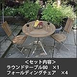 ガーデナップ 北欧家具 カプチーノシリーズ テーブル&チェア Bセット 『売り切れゴメン!メーカー在庫限りの売り切り商品』『アウトレット商品』 『ガーデンテーブルセット』