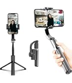 Amazon | スマホ ジンバル 自撮り棒 三脚 セルカ棒 無線