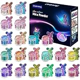 OSBANG カメレオンマイカパウダー20色 3g カラーシフト樹脂顔料パウダー エポキシ樹脂用 ペインティング 石鹸作り バスボム キャンドル作り スライム ジュエリー DIYアクセサリー (1.2オンス/ジャー)