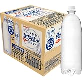 サンガリア 伊賀の天然水強炭酸水ラベルレス 1000ml×12本