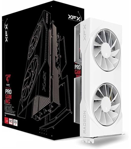 XFX Radeon RX 9060 XT 16GB ホワイト(購入明細・保証有 XFX Swift AMD Radeon RX 9060 XT OC White Triple Fan Gaming