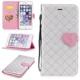 Aireratze(TM) iphone6S / iphone6 ケース　PU　手帳型　携帯電話用 [USBケーブルは無料です]　カバー カード収納ポケット付き　マグネット式　ストラップ付き　スマート