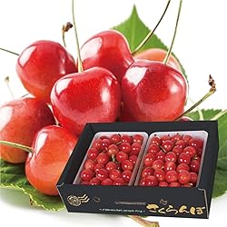 Amazon.co.jp: さくらんぼ 佐藤錦 紅秀峰 秀品 山形県産 1kg (500×2