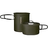 PRIMUS(プリムス) イージークック・ミニキット P-CK-K101 登山・キャンプ用クッカー アルミコッヘル 840ml+485ml