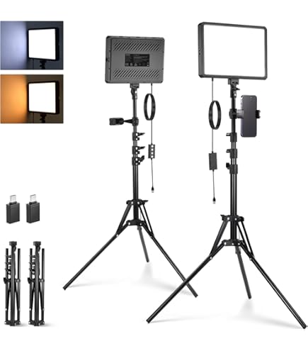 Amazon | Fotodiox Pro FlapJack Studio (C-700RSV) バイカラー LED