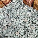 天然石 玉石砂利 1-2cm サンプル アイスグリーン (ガーデニングに最適 緑色砂利）