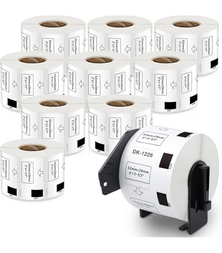 ブラザー純正10個セット】感熱ラベルプリンター QLシリーズ用 DKテープ Amazon.co.jp: 【ブラザー純正10個セット】感熱ラベルプリンター
