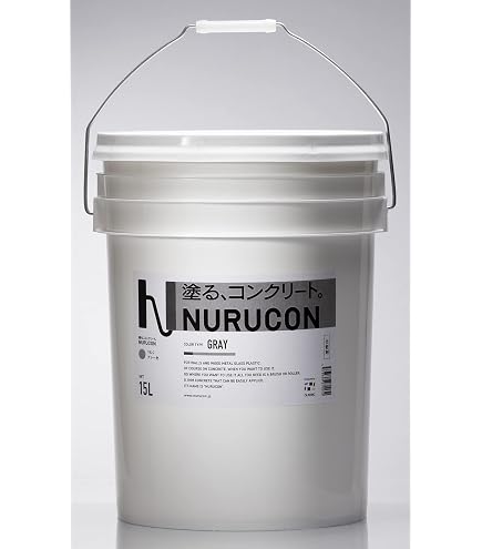 Amazon.co.jp: 塗るコンクリートNURUCONブラック色2L3本 Q : DIY・工具 