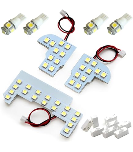 Amazon | 【電球色/3000K】 NBOX (N-BOX N BOX) LED ルームランプ JF3