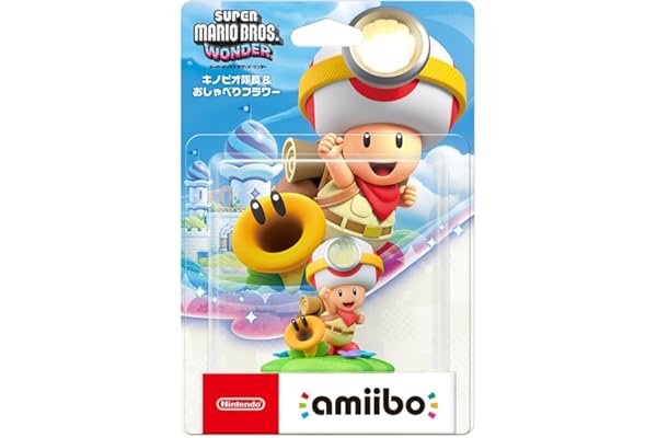 amiibo キノピオ隊長&おしゃべりフラワー(スーパーマリオシリーズ)