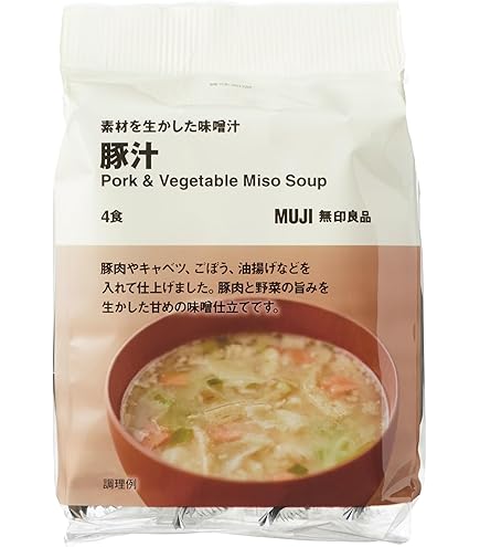 Amazon.co.jp: Shenzhu Miso Tonsoup, 7 Meals, Pork Soup, Miso Type