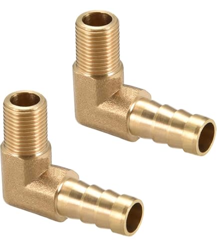 Amazon.co.jp: uxcell バーブホースフィッティング 8 mmバーブ-1/8PT