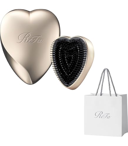 Amazon | リファハートブラシ/ReFa HEART BRUSH (シャンパンゴールド