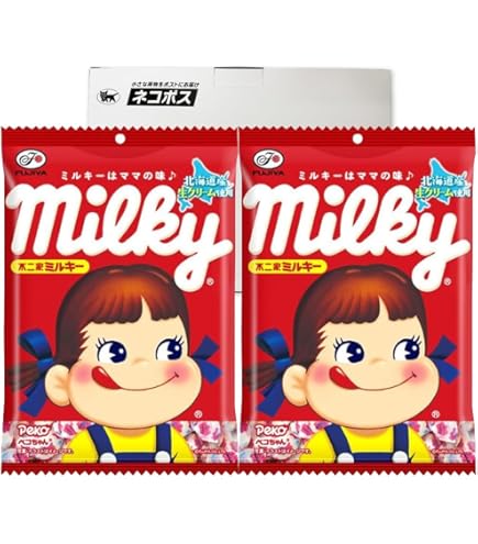 Amazon.co.jp: 不二家 ミルキー袋 108g : 食品・飲料・お酒